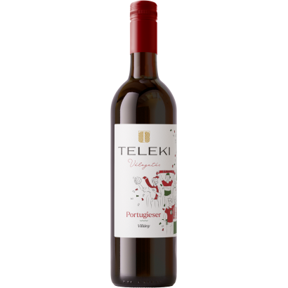 Teleki Válogatás Villányi Portugieser classicus száraz vörösbor 12,5% 0,75 l