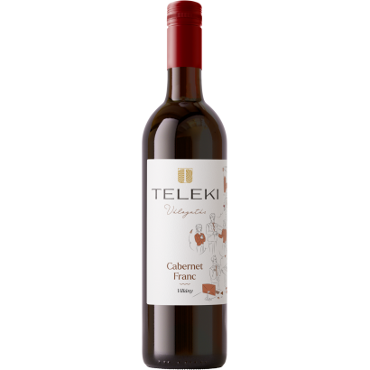 Teleki Válogatás Villányi Cabernet Franc classicus száraz vörösbor 14,5% 0,75 l