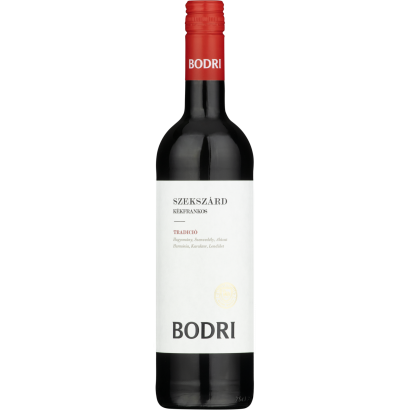 Bodri Tradíció Szekszárdi Kékfrankos száraz vörösbor 14% 750 ml
