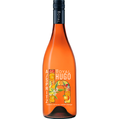 Royal Hugo A/ Spritz keserű narancs ízű, szénsavas, ízesített boralapú koktél 7,3% 750 ml