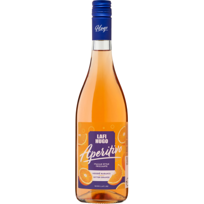 Lafi Hugo Aperitivo keserű narancs ízű szénsavas boralapú koktél 7% 0,75 l