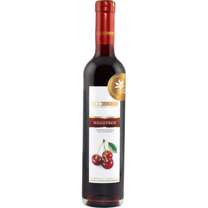 Mokos Meggybor - Különleges minőségű édes gyümölcsbor - 0,5 l