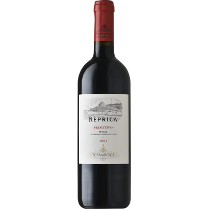 Tormaresca Néprica Primitivo száraz vörösbor 14,5% 0,75 L