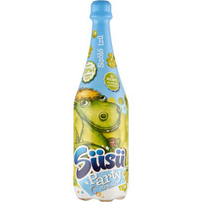 Süsü Party Drinks szőlő ízű szénsavas üdítőital 1000 ml
