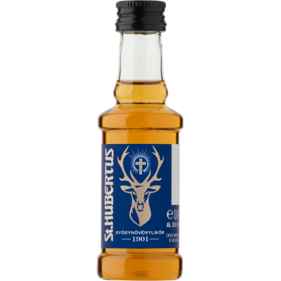 St. Hubertus gyógynövénylikőr 33% 0,04 l