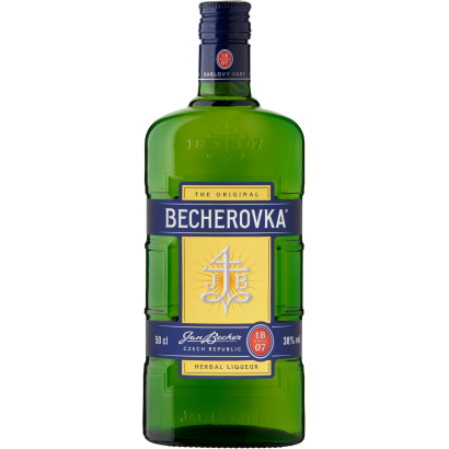 Becherovka gyógynövény likőr 38% 0,5 L