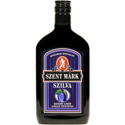 SZENT MÁRK SZILVA Keserű likőr aszalt szilvával 0,7 l
