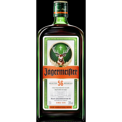 Jägermeister gyógynövénylikőr 35% 1 l
