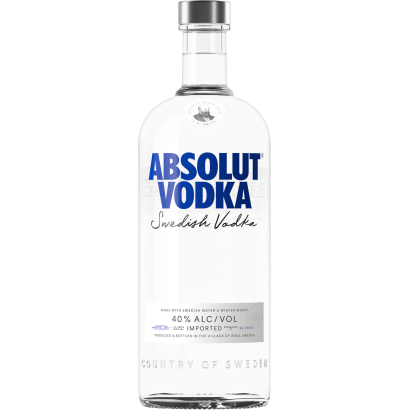 Absolut vodka 40% 1 l