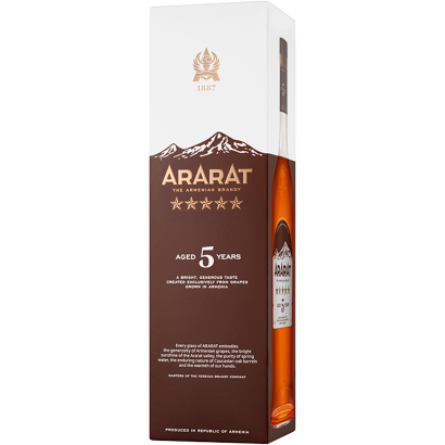 Ararat 5 YO brandy 40% 0,7 l