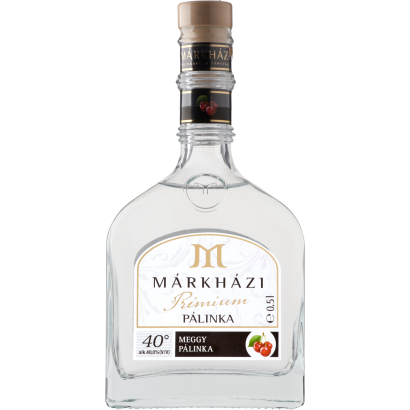 Márkházi Prémium meggy pálinka 40% 0,5 l