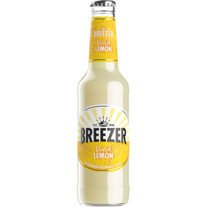 Breezer Lemon citrom-ízű alkoholos ital 4% 275 ml
