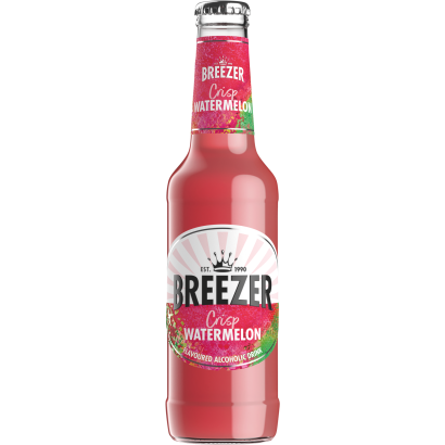 Breezer Watermelon görögdinnye-ízű alkoholos ital 4% 275 ml