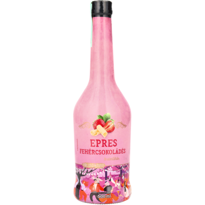 Auchan Kedvenc epres fehércsokis krémlikőr 0,5 l