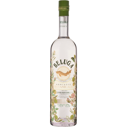 Beluga Botanicals Rose and Lime növényi kivonatos likőr 30% 0,7 l