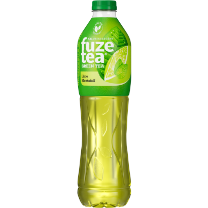 Fuze Tea szénsavmentes lime- és mentaízű üdítőital zöld tea kivonattal 1,5 l