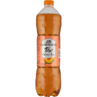 San Benedetto barackos ice tea ízű alkoholmentes üdítőital cukorral és édesítőszerekkel 1,5 l