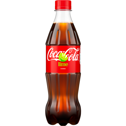 Coca-Cola Lime cola-és limeízű szénsavas üdítőital 500 ml