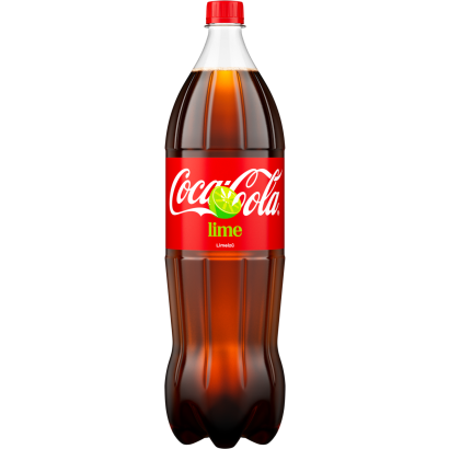 Coca-Cola Lime cola- és limeízű szénsavas üdítőital 1,75 l
