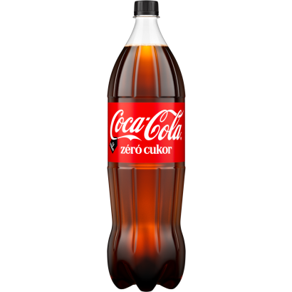 Coca-Cola zéró cukor colaízű energiamentes szénsavas üdítőital édesítőszerekkel 1,75 l