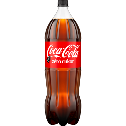 Coca-Cola Zéro colaízű energiamentes szénsavas üdítőital édesítőszerekkel 2,25 l
