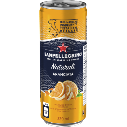 San Pellegrino Aranciata szénsavas narancs ital 330 ml