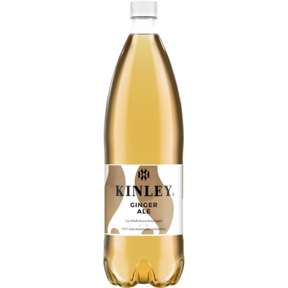 Kinley Ginger Ale szénsavas üdítőital gyömbér ízesítéssel 1,5 l