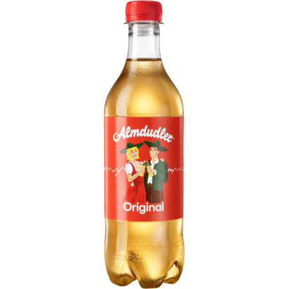 Almdudler Original szénsavas üdítőital alpesi gyógynövénykivonatokkal 0,5 l