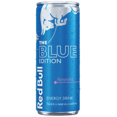 Red Bull The Blue Edition energiaital fanyarka ízesítéssel 250 ml
