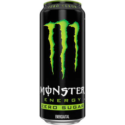 Monster Energy Zero Sugar szénsavas ital koffeinnel és édesítőszerekkel 500 ml