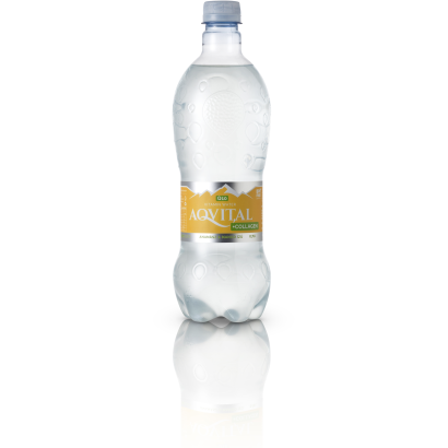Aqvital ananász & mangó ízű természetes ásványvíz alapú enyhén szénsavas üdítőital 0,75 l