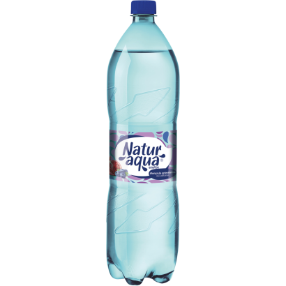 NaturAqua Emotion áfonya- és gránátalmaízű szénsavas üdítőital 1,5 l