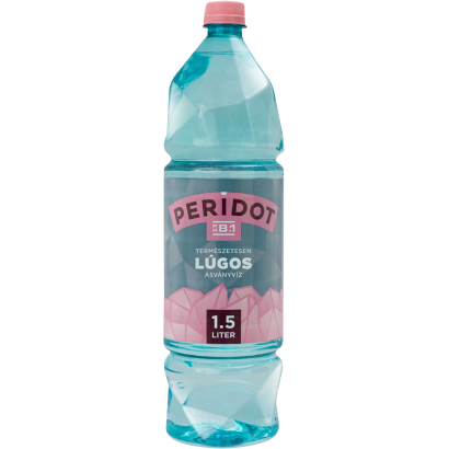 Peridot pH 8,1 Super-Premium természetesen lúgos ásványvíz 1,5 l