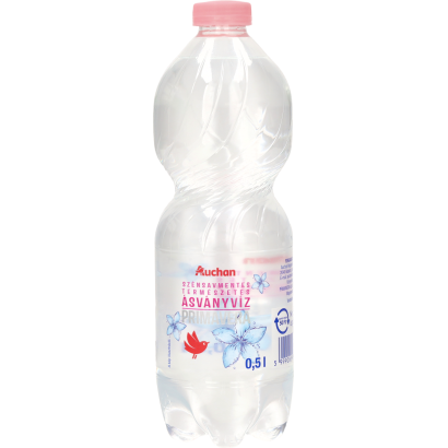 Auchan Kedvenc Primavera szénsavmentes ásványvíz 0,5 L