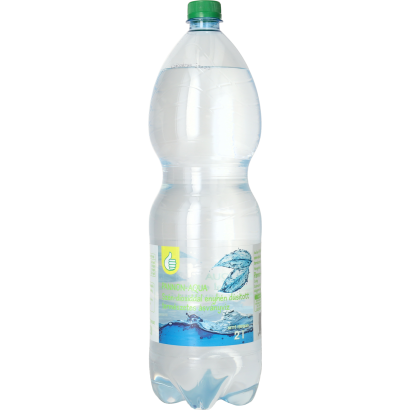 Auchan Tipp Pannon-Aqua szén-dioxiddal enyhén dúsított természetes ásványvíz 2
