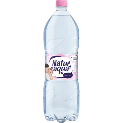 NaturAqua babavíz szénsavmentes természetes ásványvíz 1 l