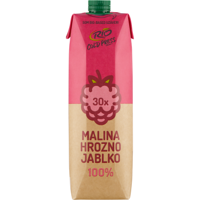RIO 100% gyümölcslé hidegen préselt és püré 1 l