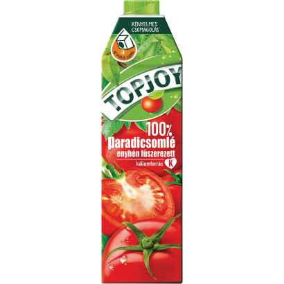 Topjoy 100% enyhén fűszerezett paradicsomlé 1 l