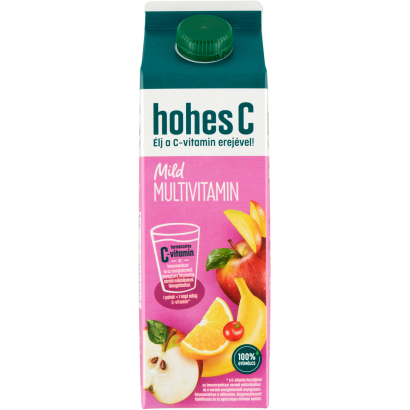 Hohes C Mild Multivitamin 100% vegyes gyümölcslé 1 l