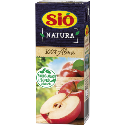 Sió Natura 100% szűrt almalé 0,2 l