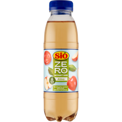 Sió Zero% hozzáadott cukor szűrt alma gyümölcsital 0,4 l