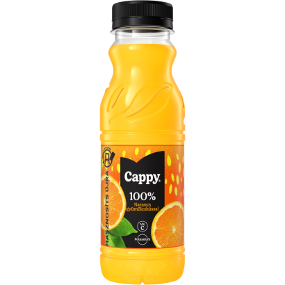 Cappy 100% narancslé gyümölcshússal 330 ml