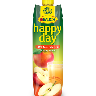 Rauch Happy Day 100% szűretlen almalé C-vitaminnal 1 l