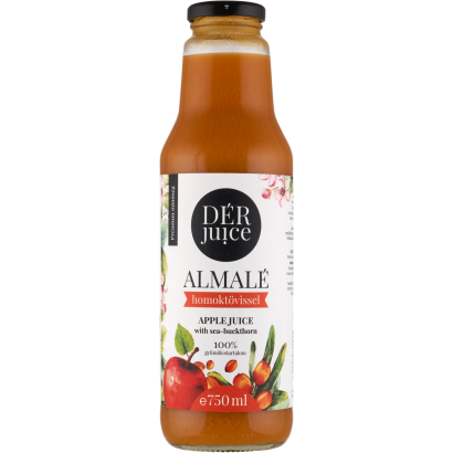 DÉR Juice 100% almalé homoktövissel 750 ml