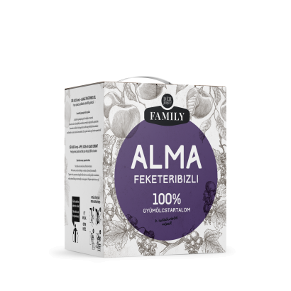 Dér juice almalé feketeribizlivel 100% 3 l