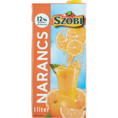 Szobi narancsital cukorral és édesítőszerekkel 1l