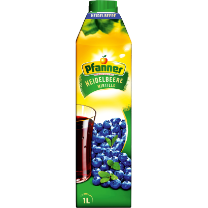 Pfanner fekete áfonyaital 20% 1 l