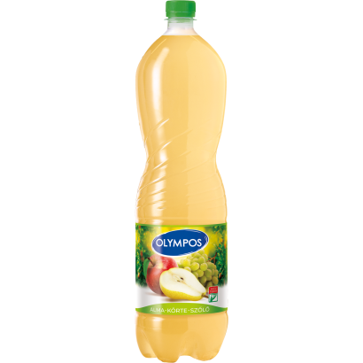 Olympos energiaszegény alma-körte-szőlő szénsavmentes üdítőital édesítőszerekkel 1,5 l