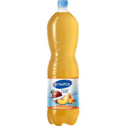 Olympos energiaszegény alma-őszibarack szénsavmentes üdítőital édesítőszerekkel 1,5 l
