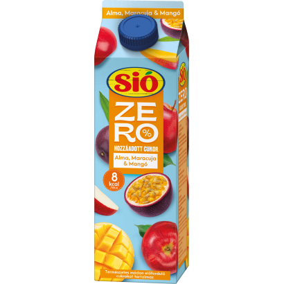 Sió Zero% hozzáadott cukor alma-maracuja-mangó gyümölcsital 1 l